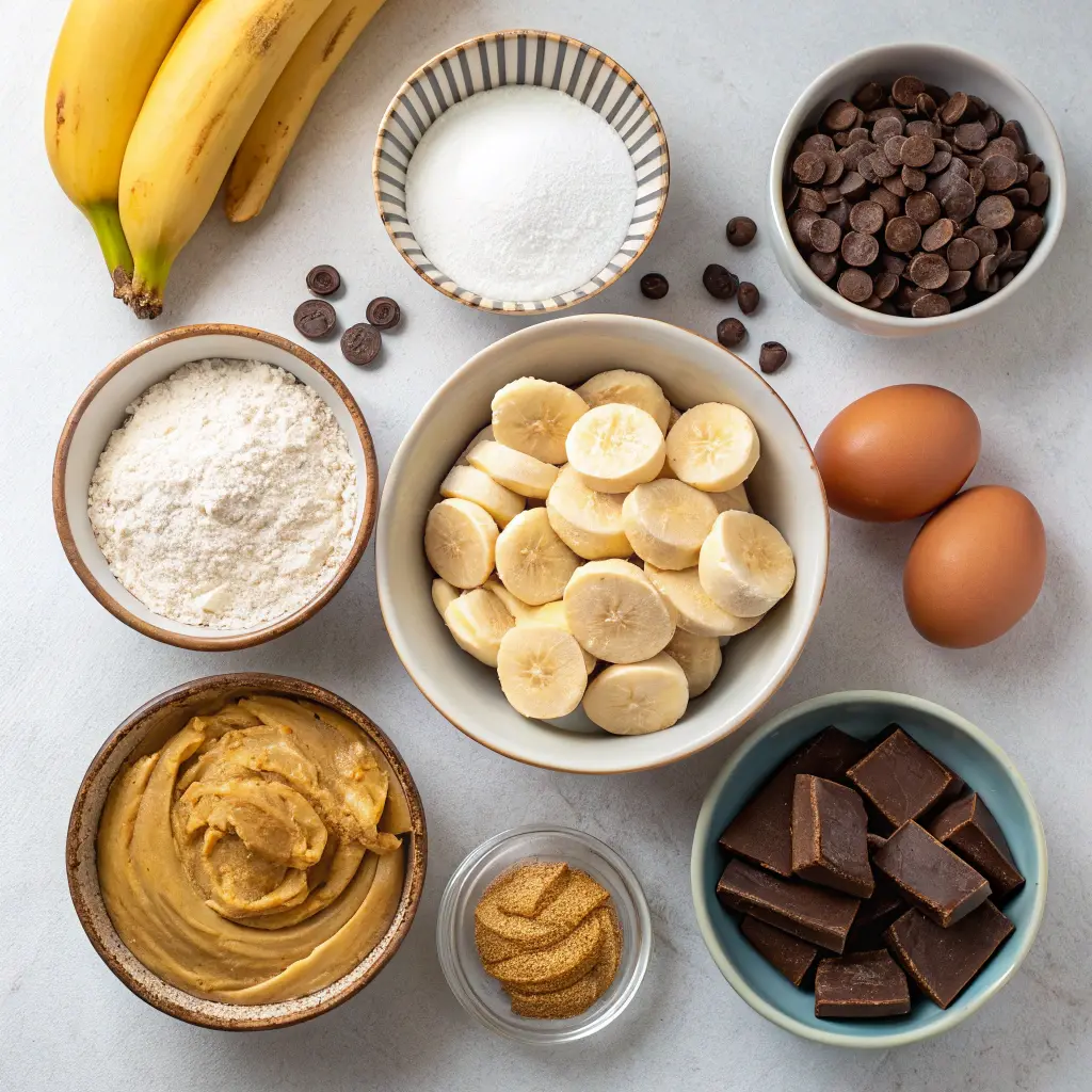 Peanut Butter Cup Banana Bread