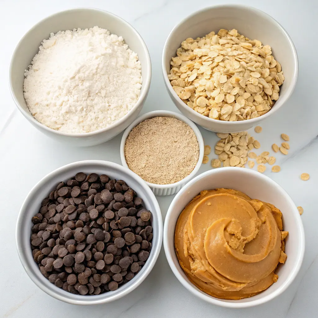 Rice Cake Protein Cookies
