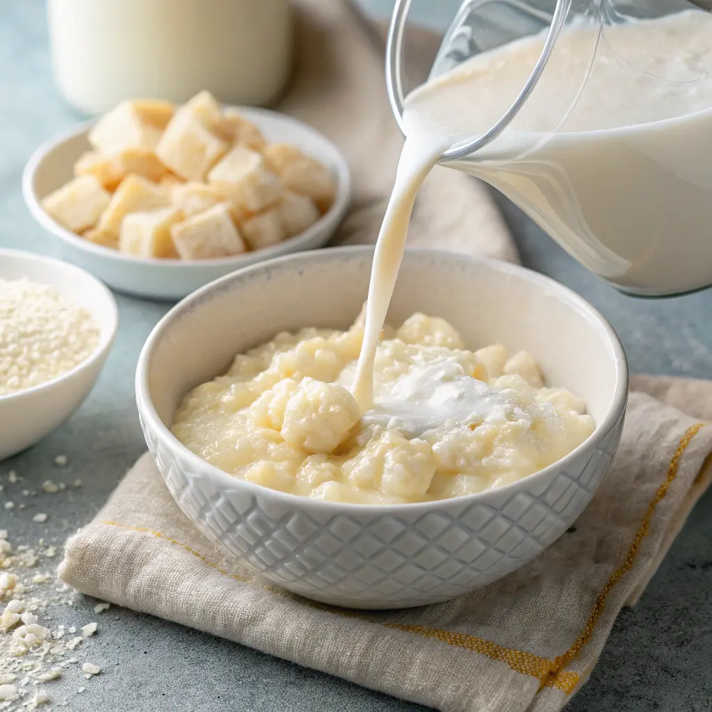 Best Rice Cake with Milk