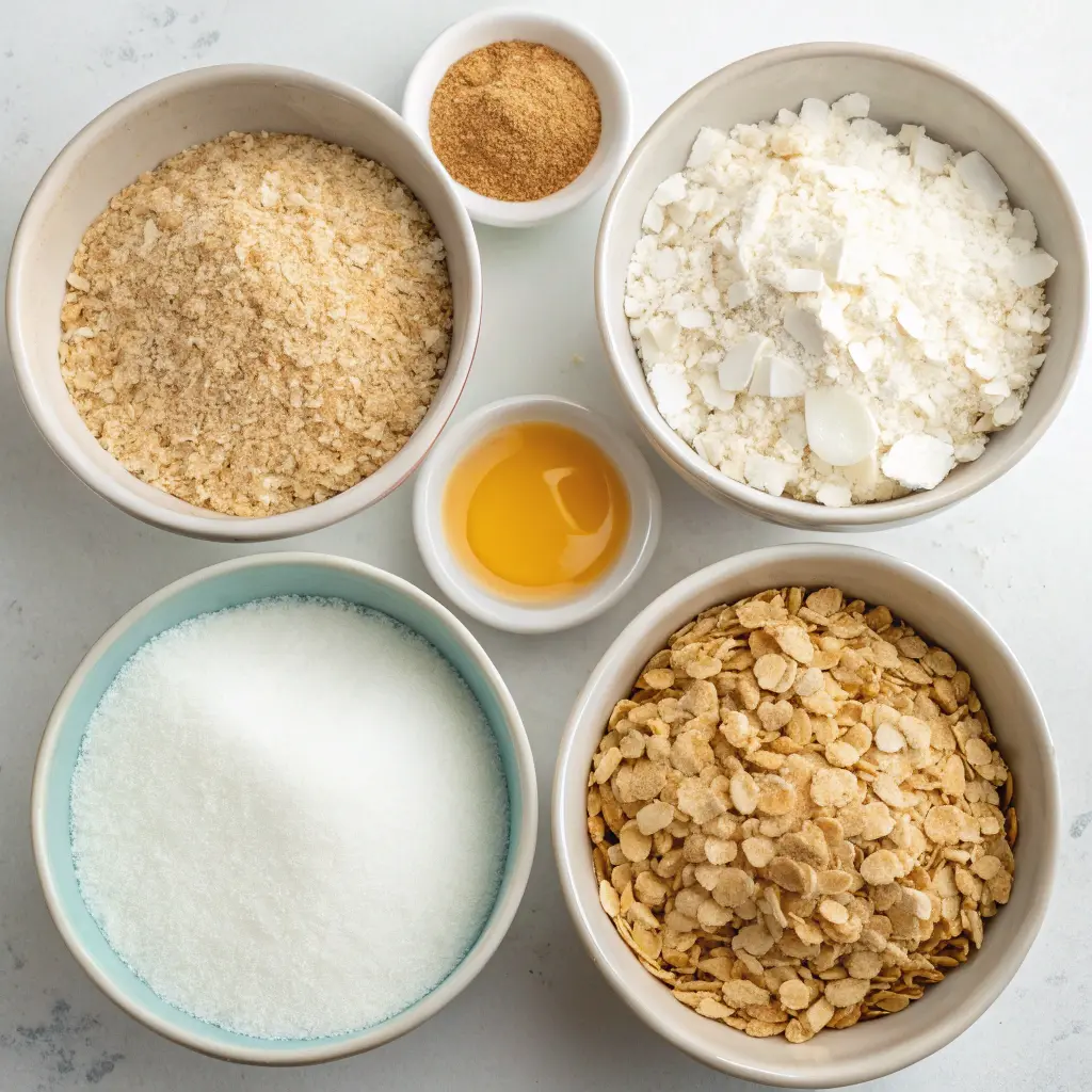 Sugar-Free Anzac Biscuit Slab
