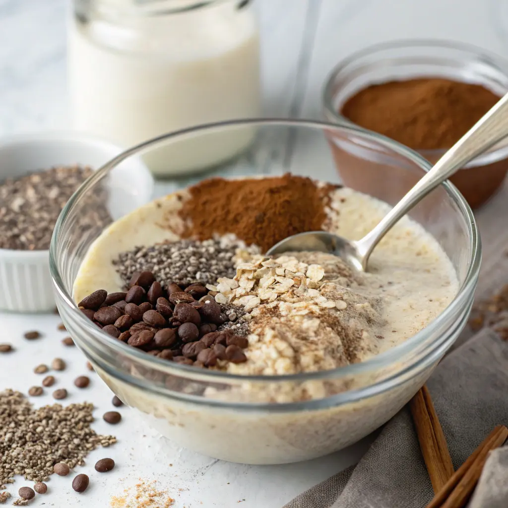 Tiramisu Overnight Oats: The Ultimate High-Protein Breakfast That Tastes Like Dessert 8 Tiramisu Overnight Oats