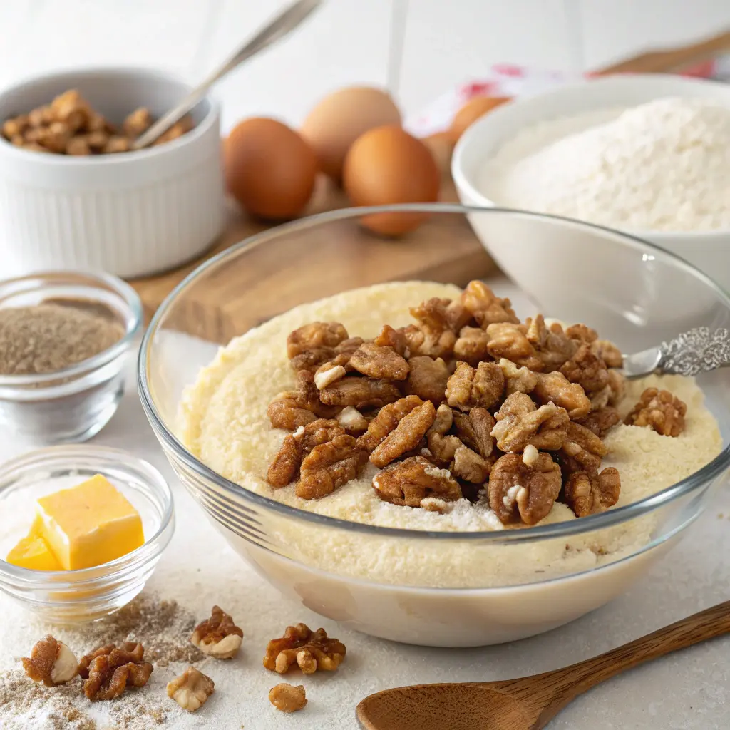 Easy Walnut Cake