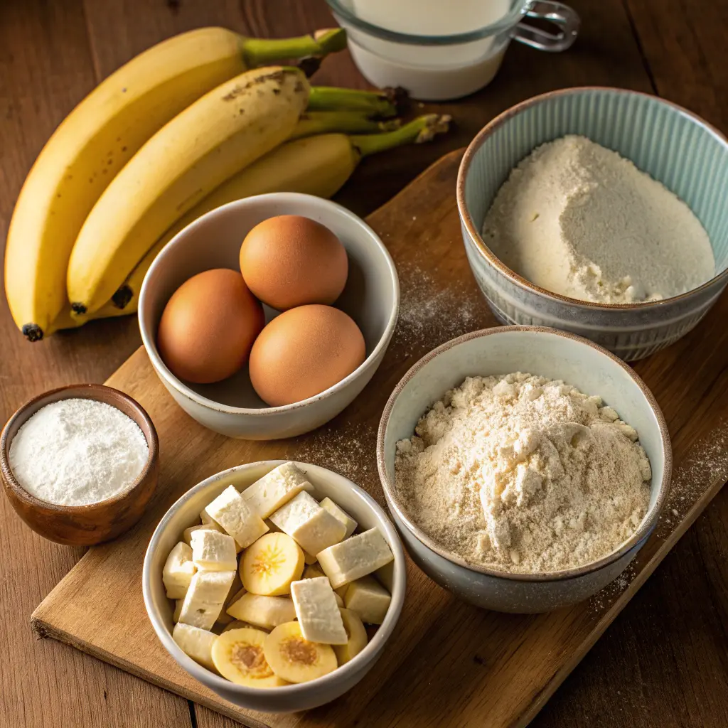 Warm Banana Pudding Pound Cake