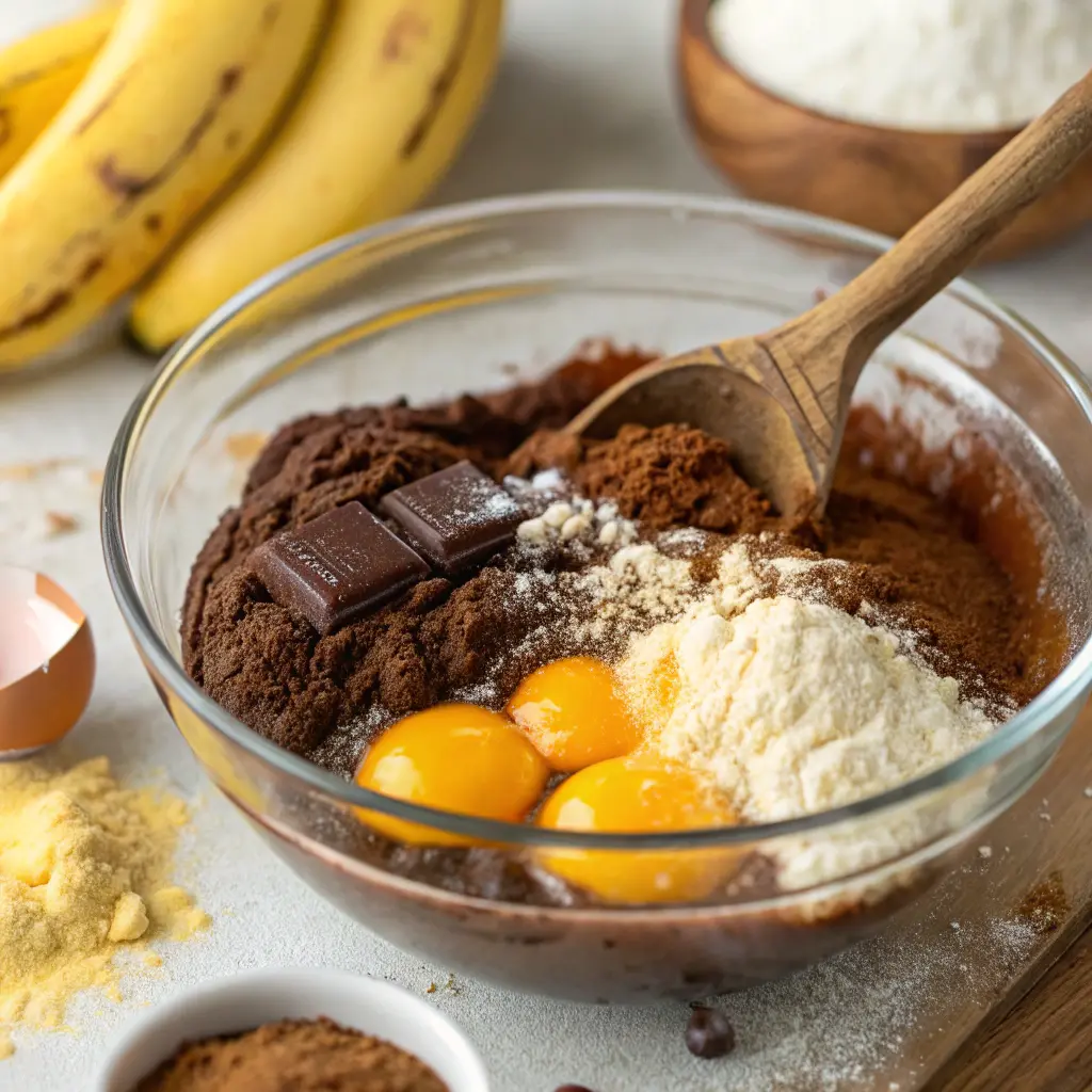 Banana Cocoa Brownie – Healthy, Fudgy & Naturally Sweetened