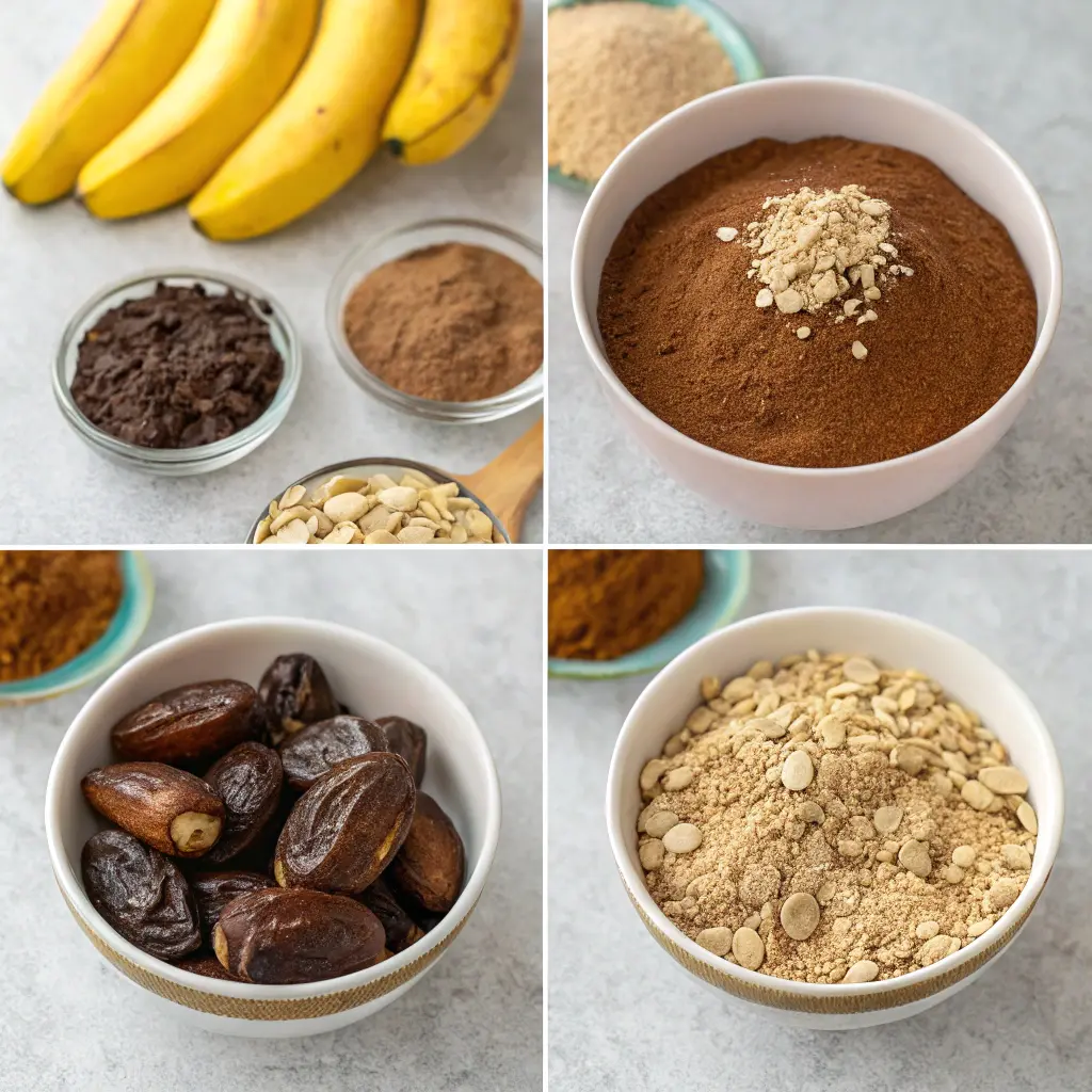 Banana Date Cocoa Oat Cake
