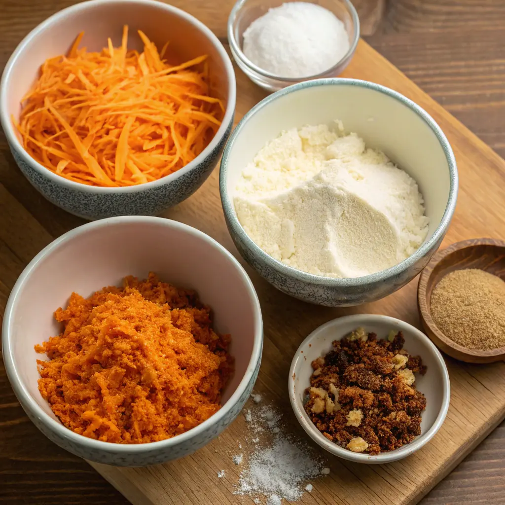 Carrot Cake Cottage Cheese Bake