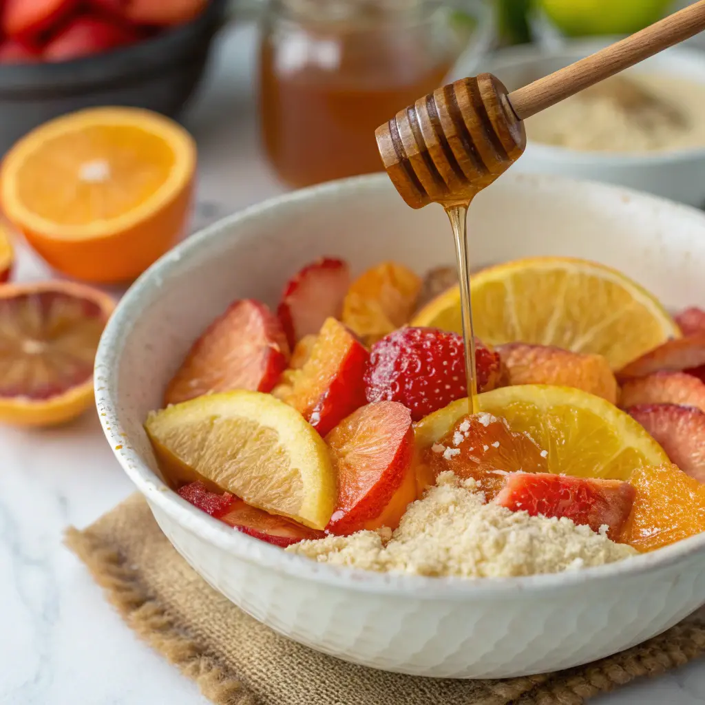 Citrus Honey Cornmeal Cake – Moist, Sunny & Drizzled with Sweet Citrus Glaze