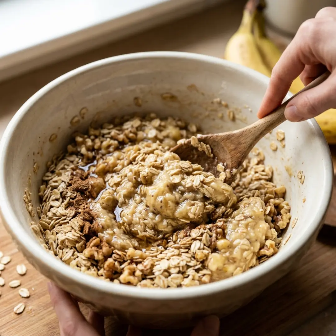 Banana Oatmeal Bars 8 Banana Oatmeal Bars