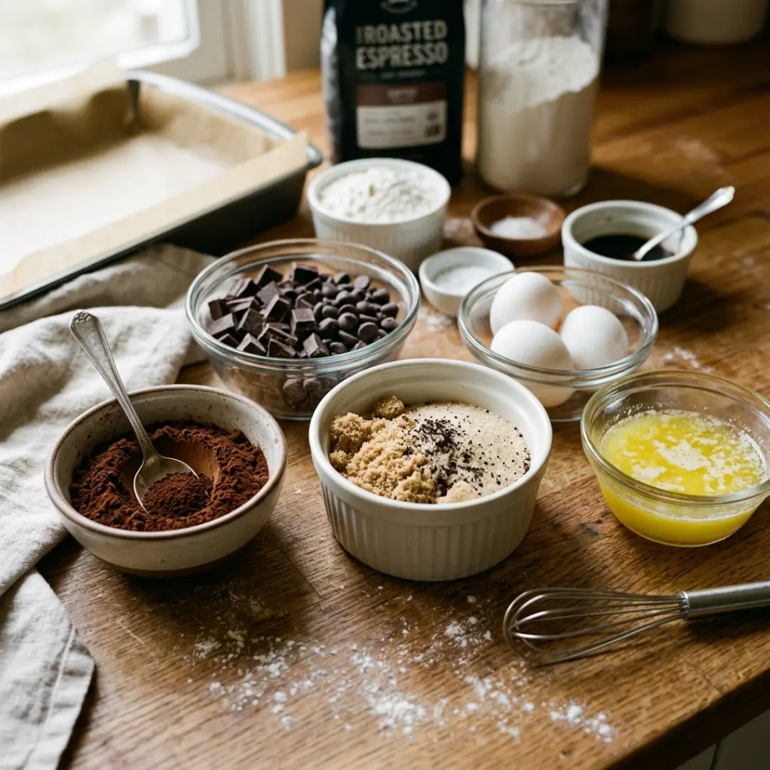 Espresso Fudge Brownies