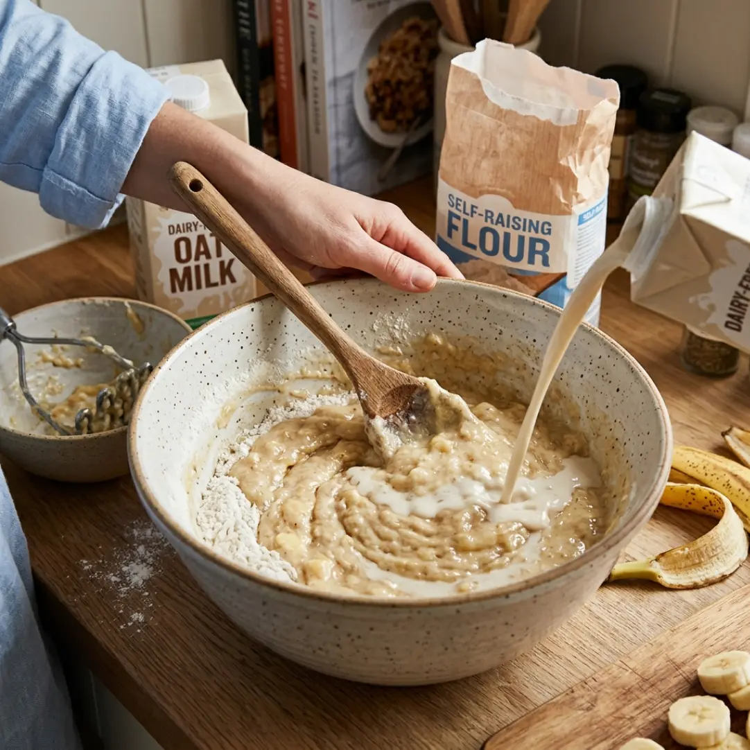 Banana Scones (3 Ingredients, No Eggs, No Dairy)