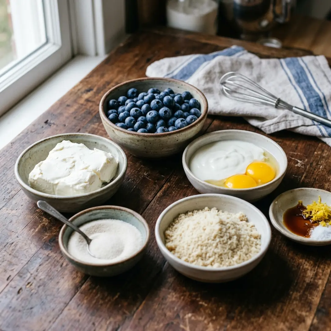 10g Protein Blueberry No-Flour Cheesecake Bites