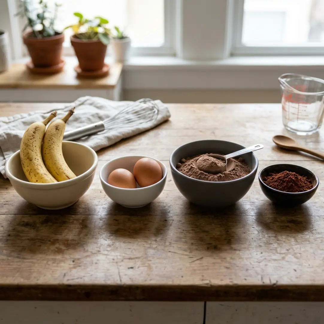 4-Ingredient Protein Brownies