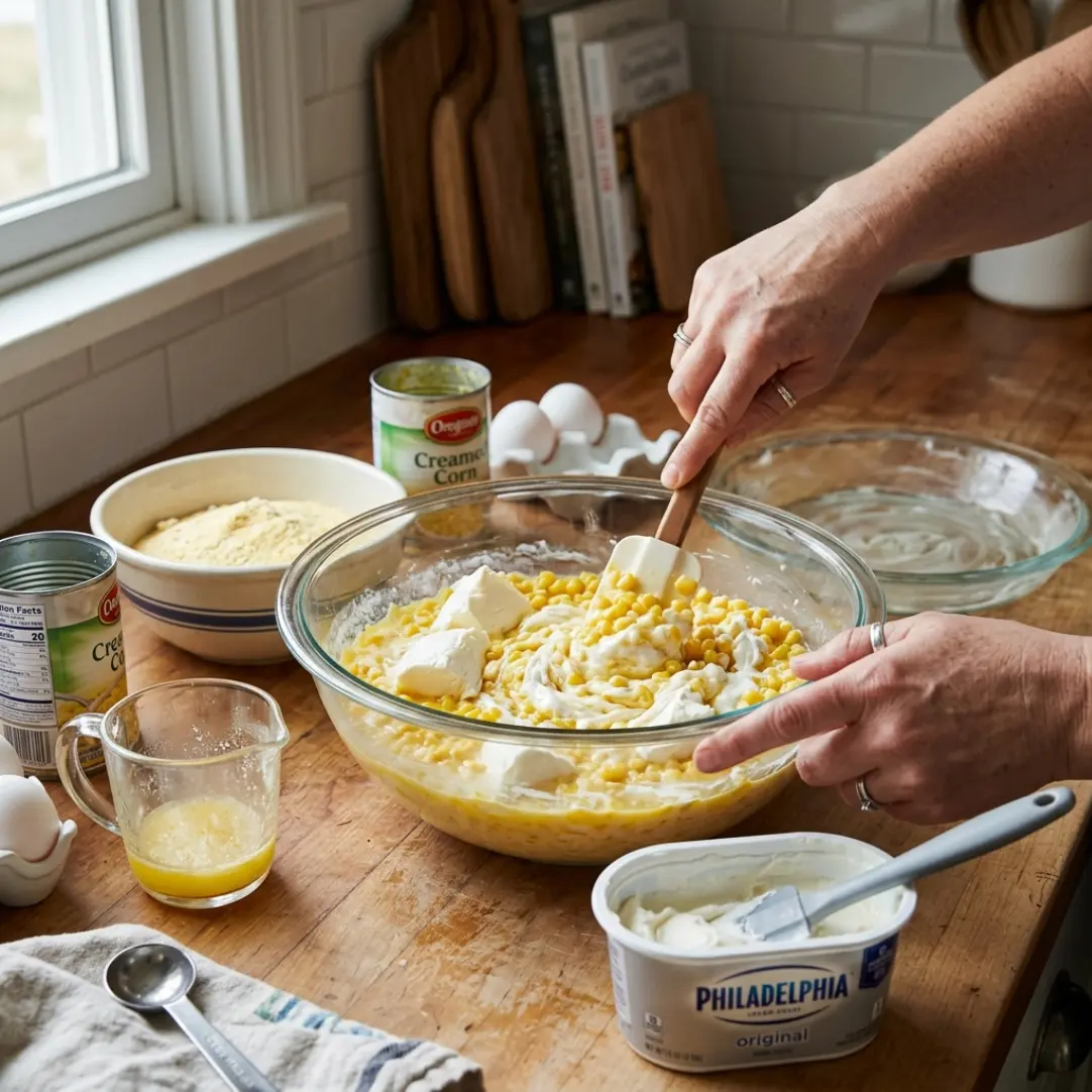 Philadelphia Cream Cheese Corn Pie – Creamy, Sweet & Irresistibly Smooth