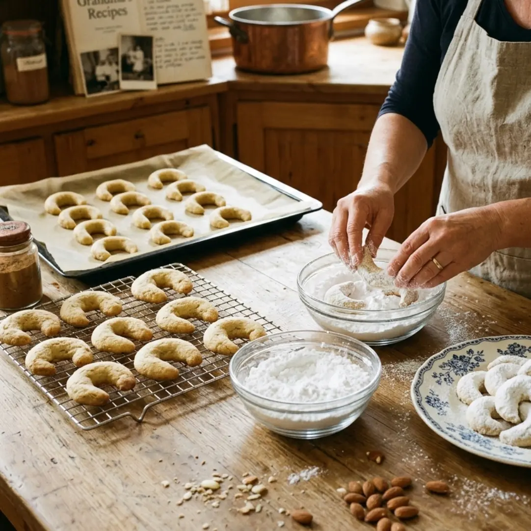 This Old-World Almond Crescent Cookies Stirs Up Memories 8 This Old-World Almond Crescent Cookies Stirs Up Memories