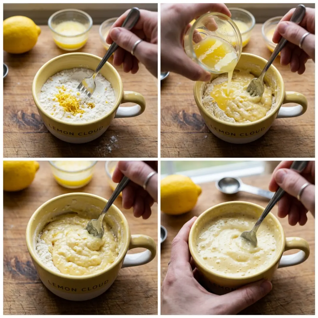 1-Minute Lemon Cloud Mug Muffin – The Best Fluffy Microwave Lemon Mug Cake 8 1-Minute Lemon Cloud Mug Muffin – The Best Fluffy Microwave Lemon Mug Cake