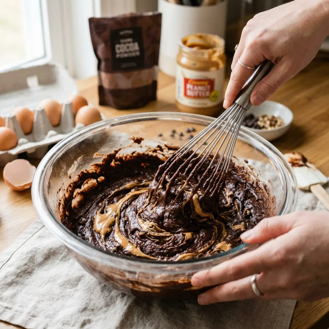 Flourless Peanut Butter Brownies – The Best Fudgy Gluten-Free Brownies