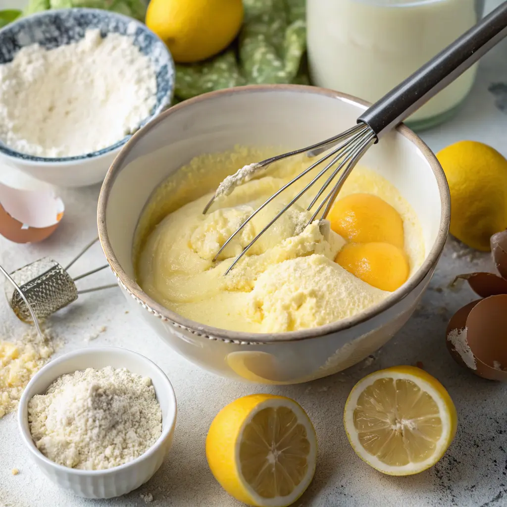 Lemon Mascarpone Tea Cake – Soft, Elegant & Bursting with Fresh Lemon Flavor