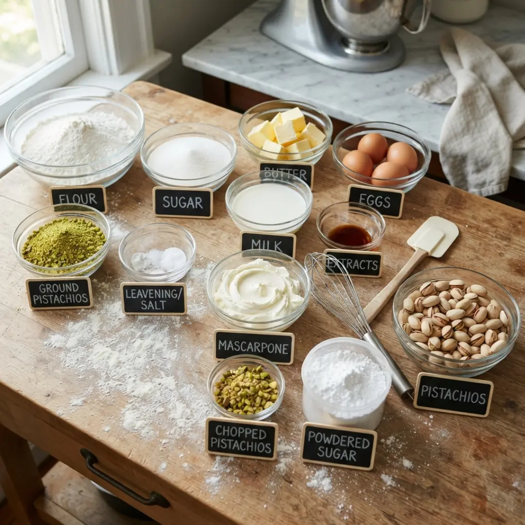 The Best Pistachio Mascarpone Layer Cake (Creamy, Nutty & Celebration-Worthy)