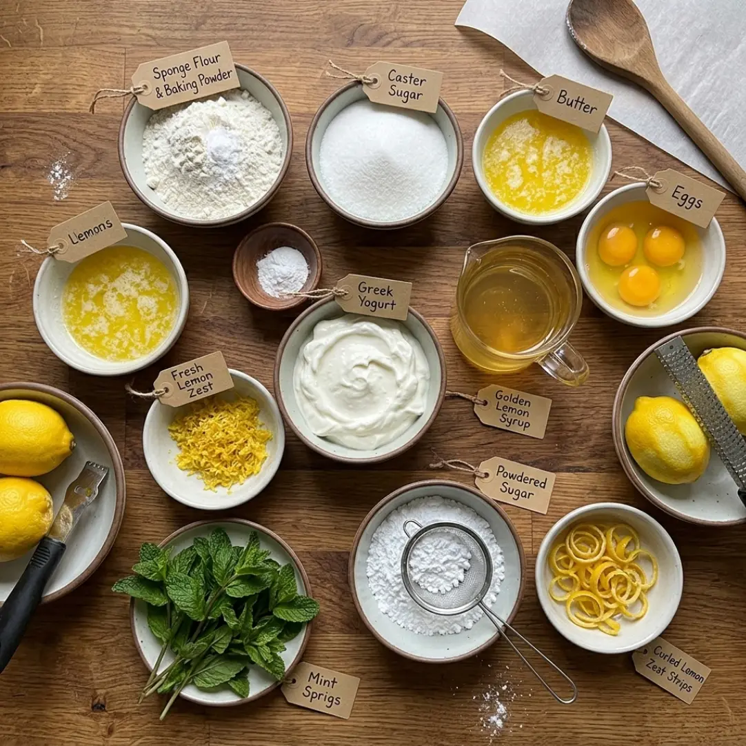 The Best Lemon-Soaked Sponge Squares – 7 Bright & Moist Citrus Bites