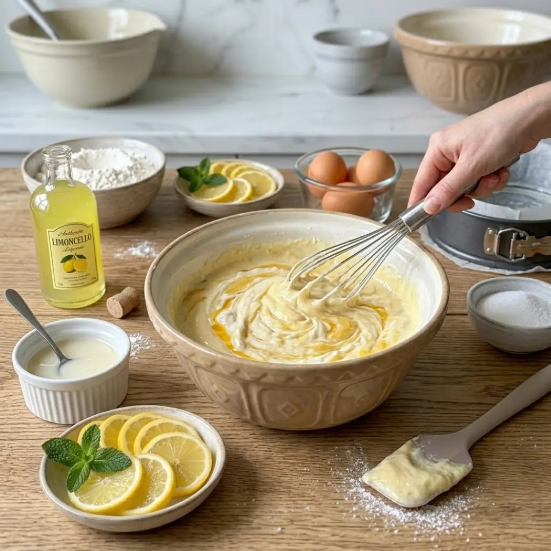 Limoncello Mascarpone Cake