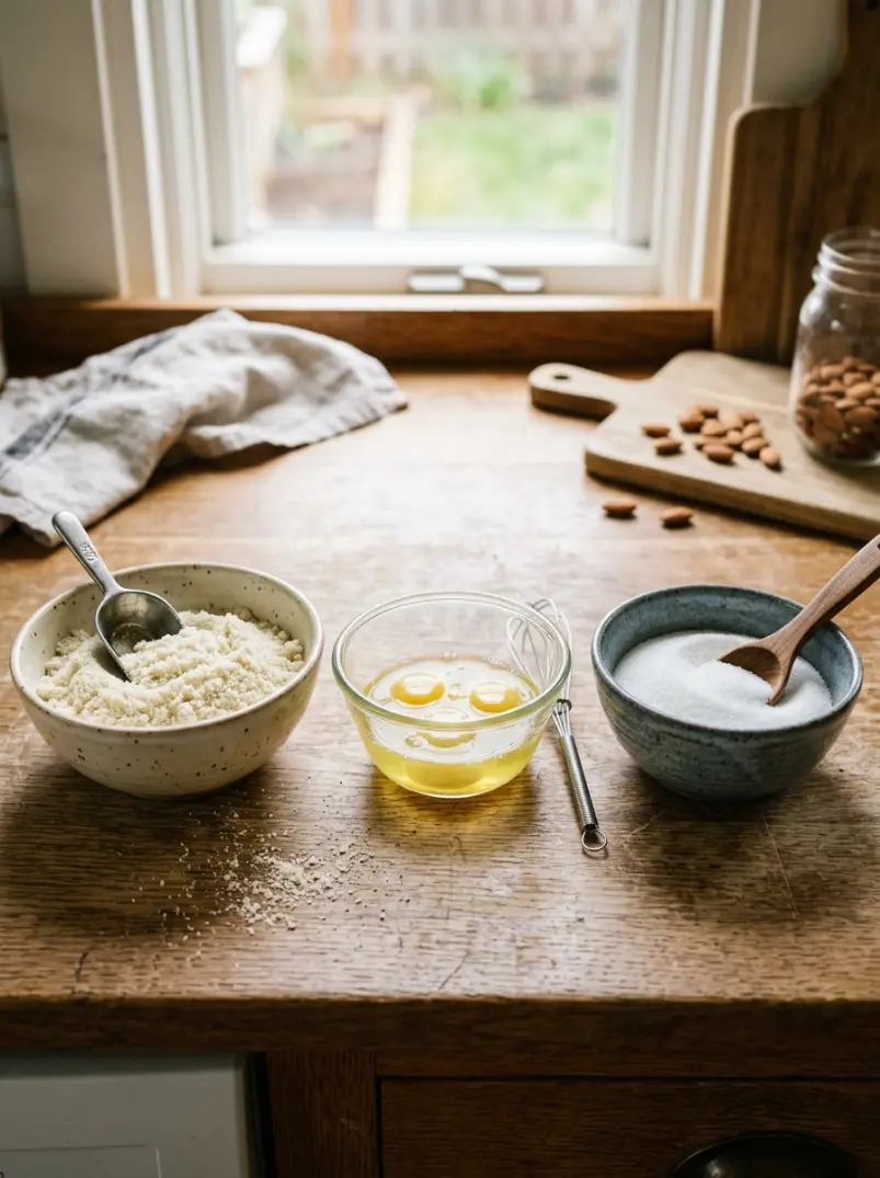 3-Ingredient Italian Almond Cookies