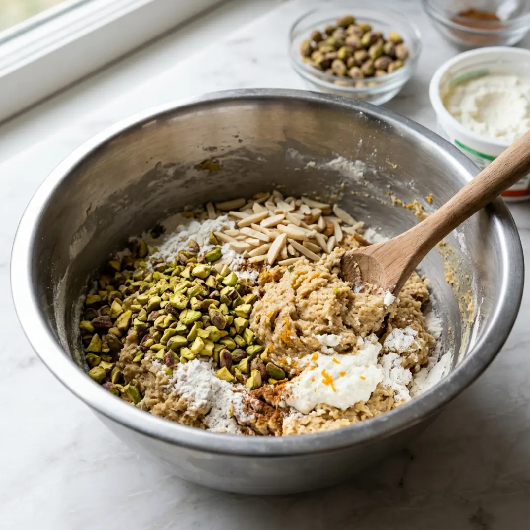 Pistachio Almond Cannoli Cookies 8 Pistachio Almond Cannoli Cookies