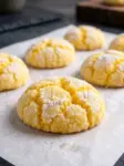 Lemon Crinkle Cookies Recipe