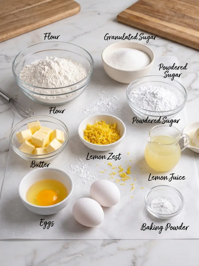 Lemon Crinkle Cookies Recipe
