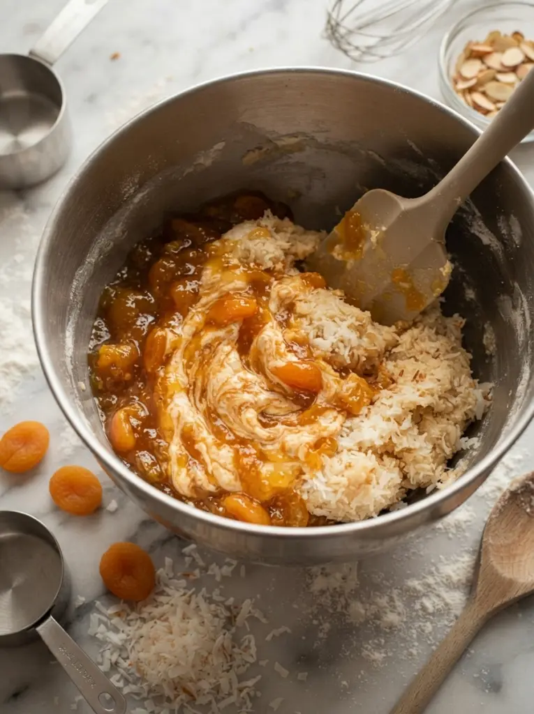 Apricot Coconut Hungarian Tarts