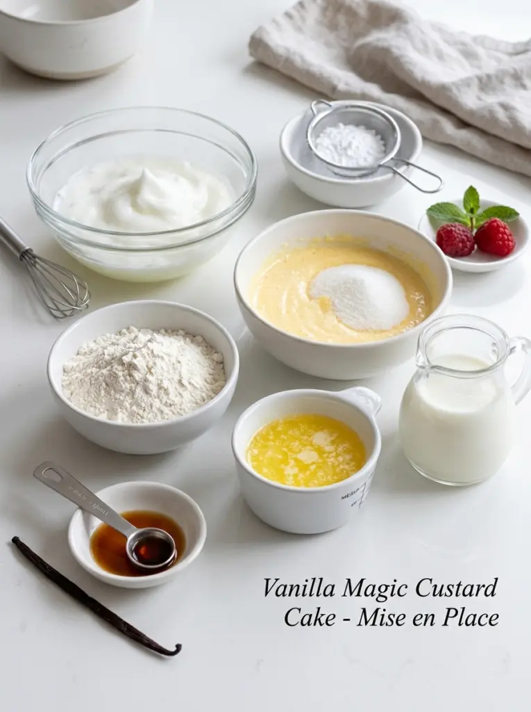 Vanilla Magic Custard Cake Recipe 7 Vanilla Magic Custard Cake Recipe