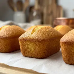 Mini Victoria Sponge Cakes freshly baked and cooling, ready to be filled with buttercream and jam