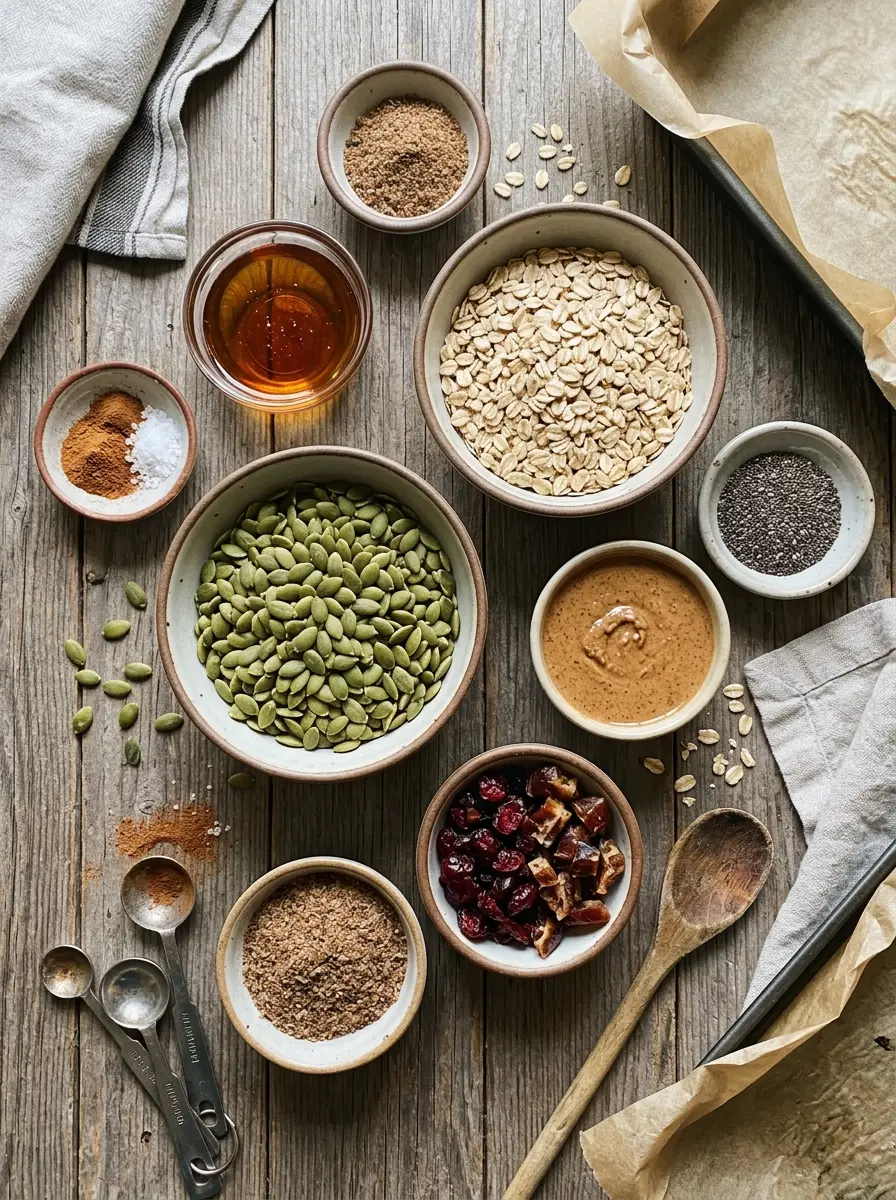 Pumpkin Seed Bars