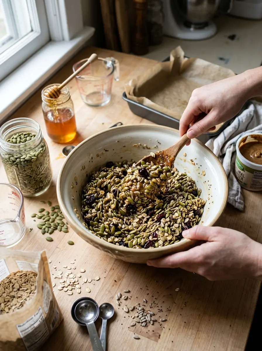 Pumpkin Seed Bars