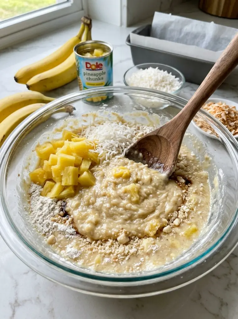 Banana Bread with Coconut and Pineapple Recipe 8 Banana Bread with Coconut and Pineapple Recipe