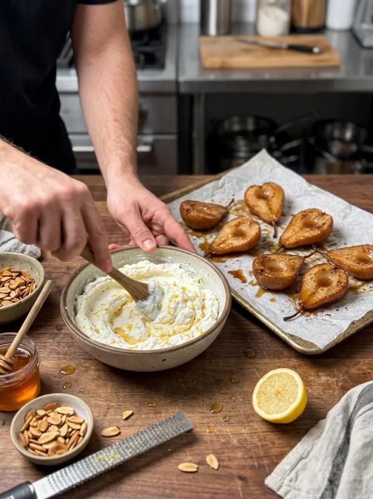Classic Roasted Pears with Ricotta Recipe 8 Classic Roasted Pears with Ricotta Recipe