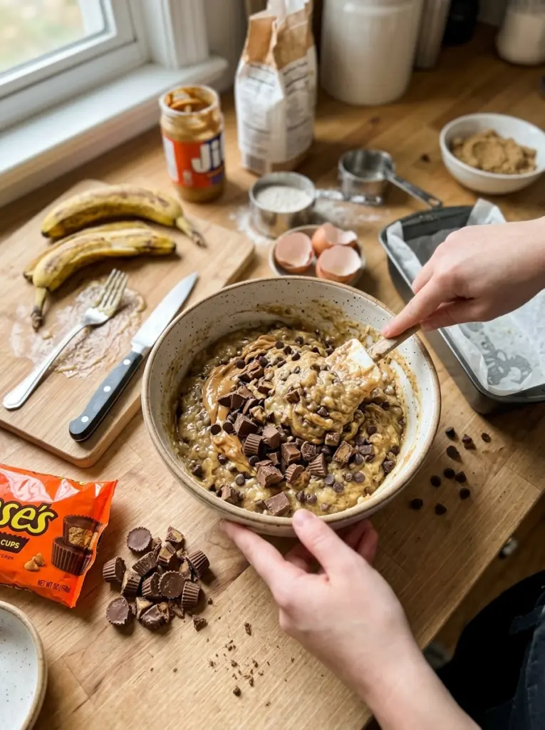 Reese’s Banana Bread Recipe