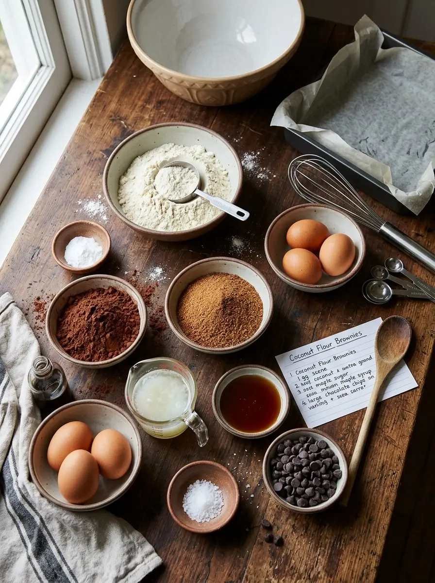Coconut Flour Brownies 4 Ingredients for coconut flour brownies