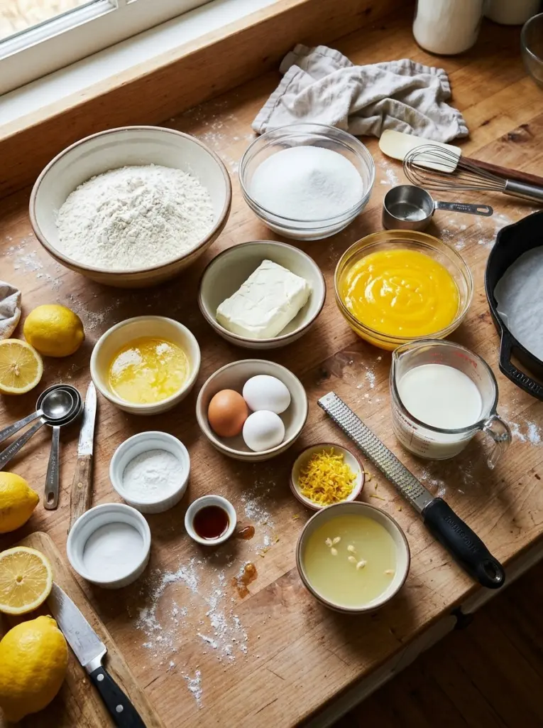 Lemon Cream Cheese Cobbler Cake Recipe